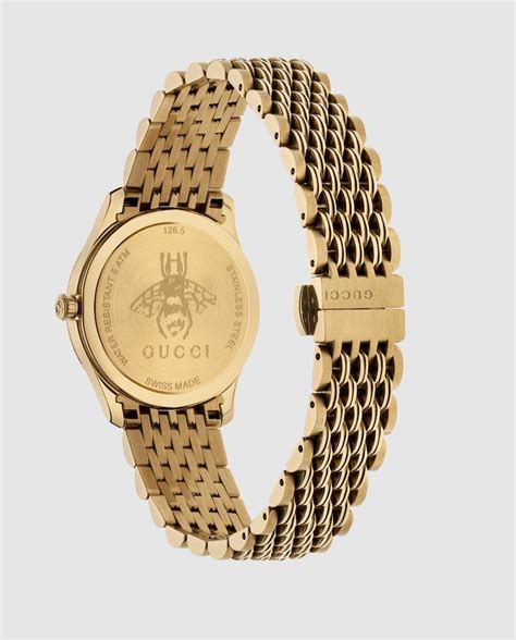 reloj gucci de oro|relojes gucci mujer.